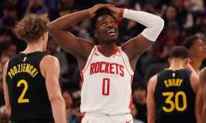 库里14+7+5谢泼德31+9 KD继续休战火箭逆转勇士