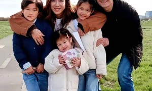 港媒曝钟嘉欣在加拿大起诉丈夫 争夺三个孩子抚养权