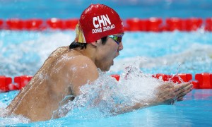 奥运男子200米蛙泳半决赛:董志豪晋级 覃海洋爆冷第10无缘决赛